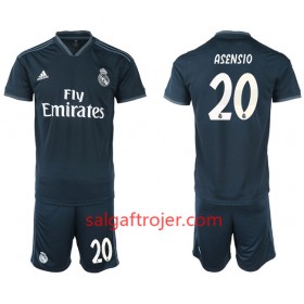 Real Madrid Fodboldtrøjer ASENSIO 20 Børn Udebanesæt 2018/19 Kort ærmer